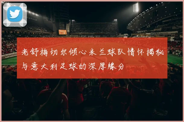 老舒梅切尔倾心米兰球队情怀揭秘与意大利足球的深厚缘分
